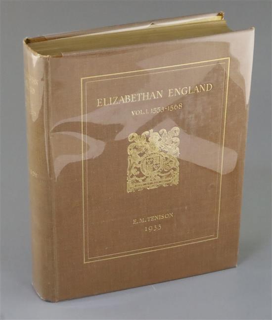 Tenison, E.M. - Elizabethan England,